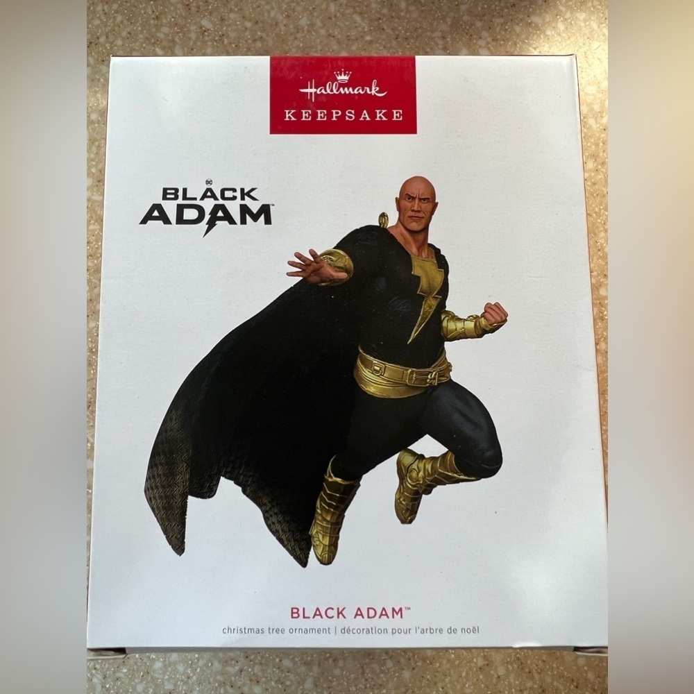 2022 Hallmark Keepsake Black Adam Christmas Ornament NIB